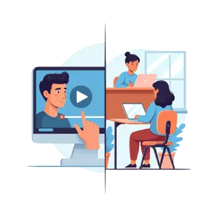 自己ペースでの学習