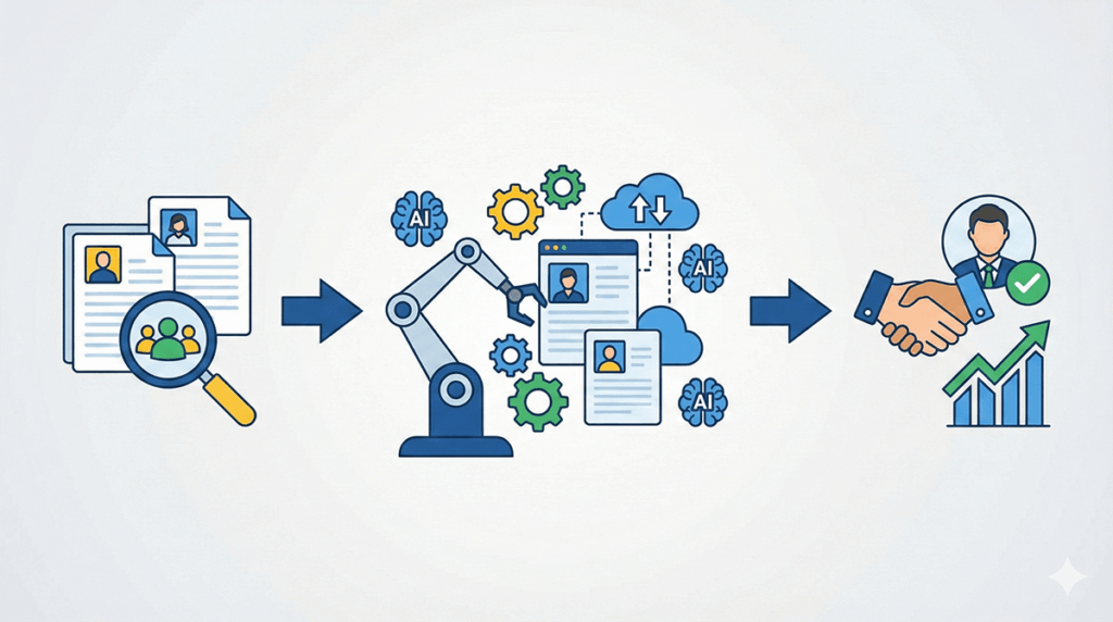 採用業務の自動化ガイド｜メリットから自動化できる範囲、AI活用の成功事例まで