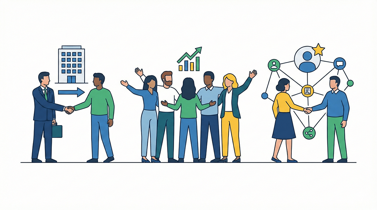 リファラル採用とは？求職者の不安から考えるリファラル採用設計4つのステップ