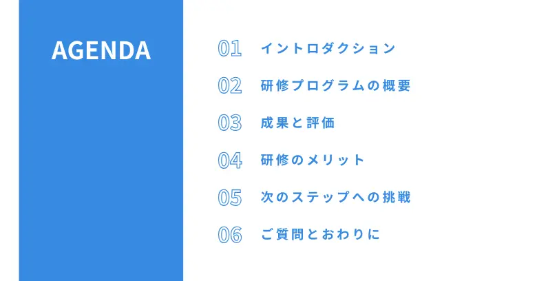 2. アジェンダ